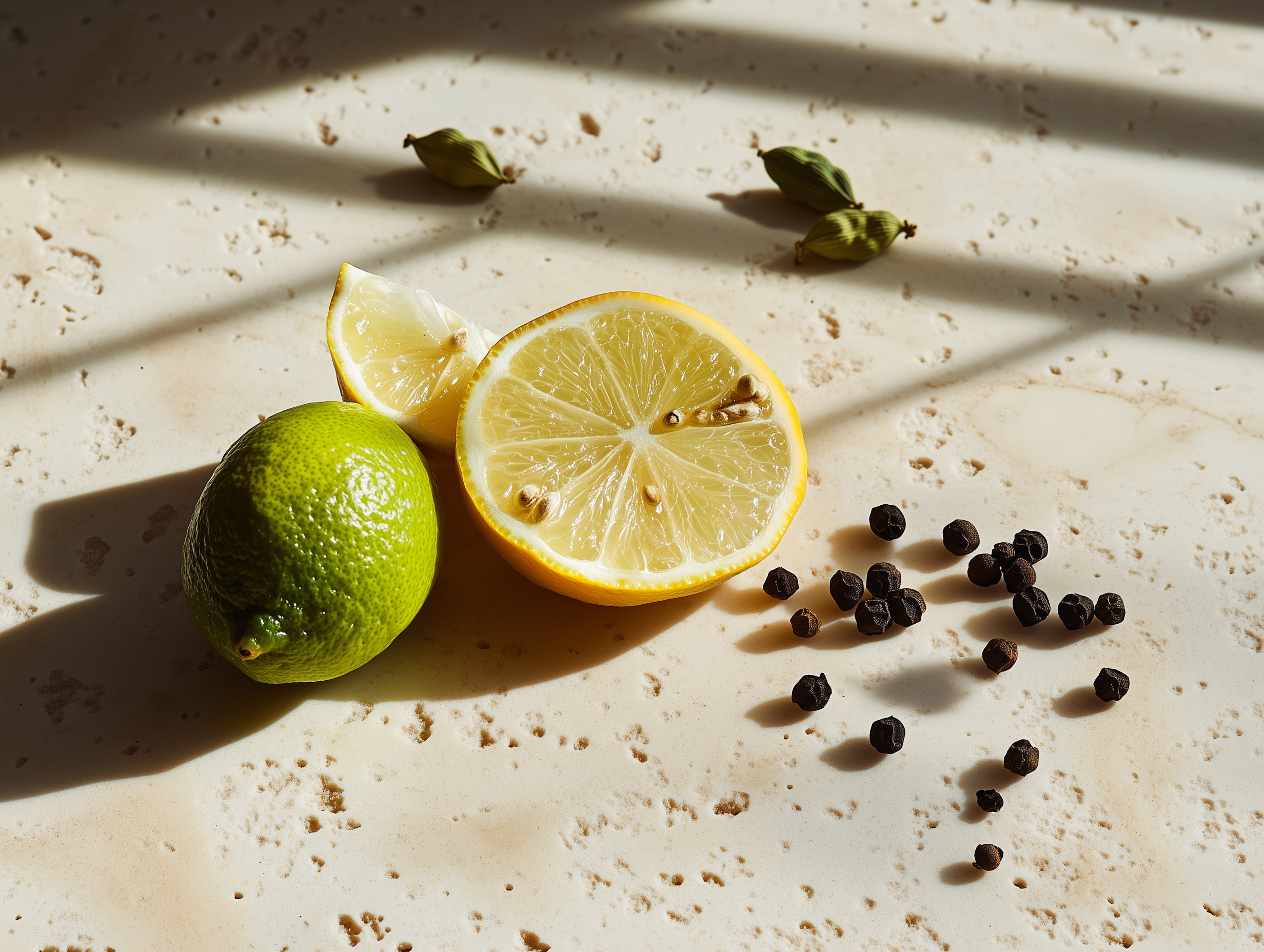 Cardamom and green spices — optimistic morning